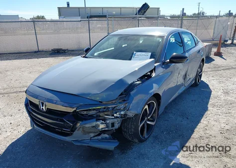 2021 Honda Accord Sport Special Edition из США, поврежденный, VIN 1HGCV1F45MA114205